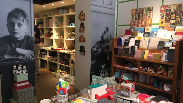 Interior of shop Rigadritto