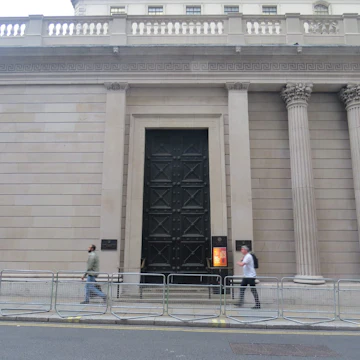The entrance to the Bank of England Museum