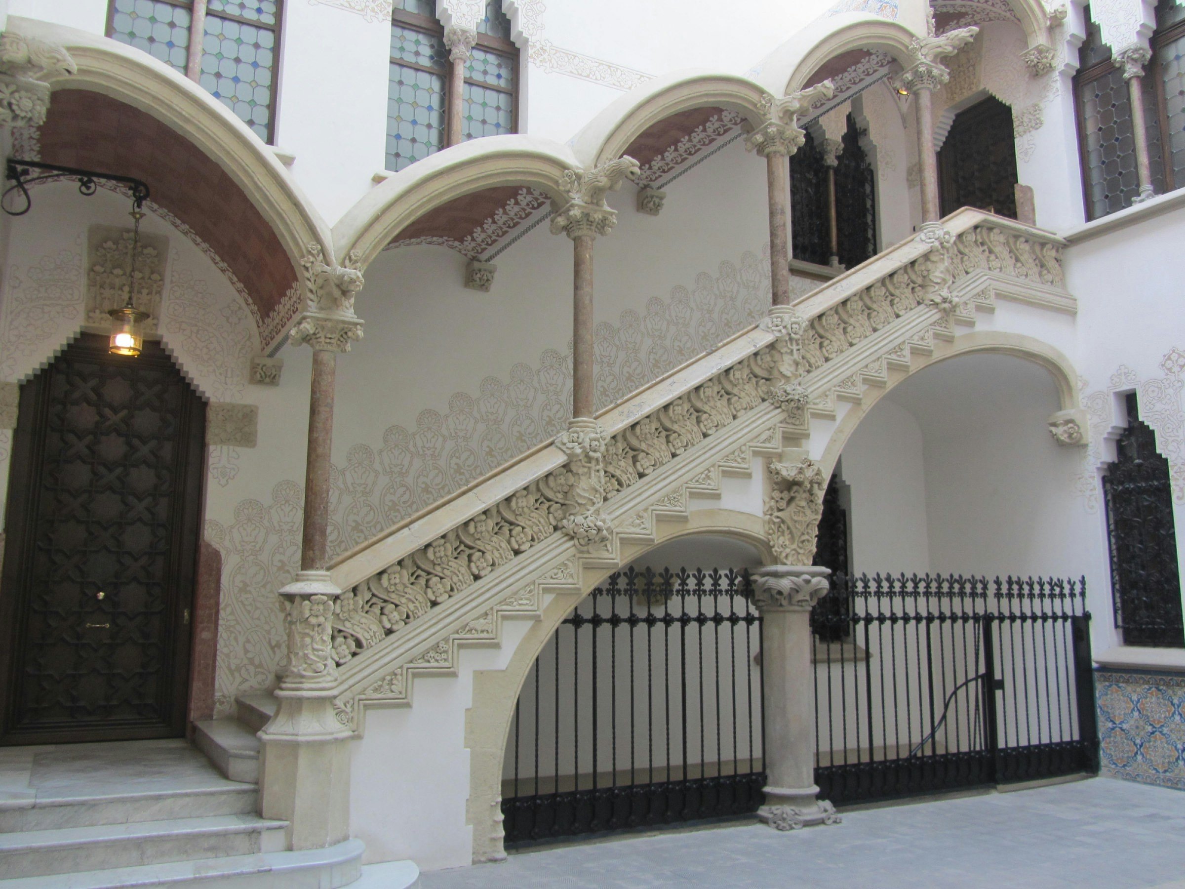Inside of Palau Macaya