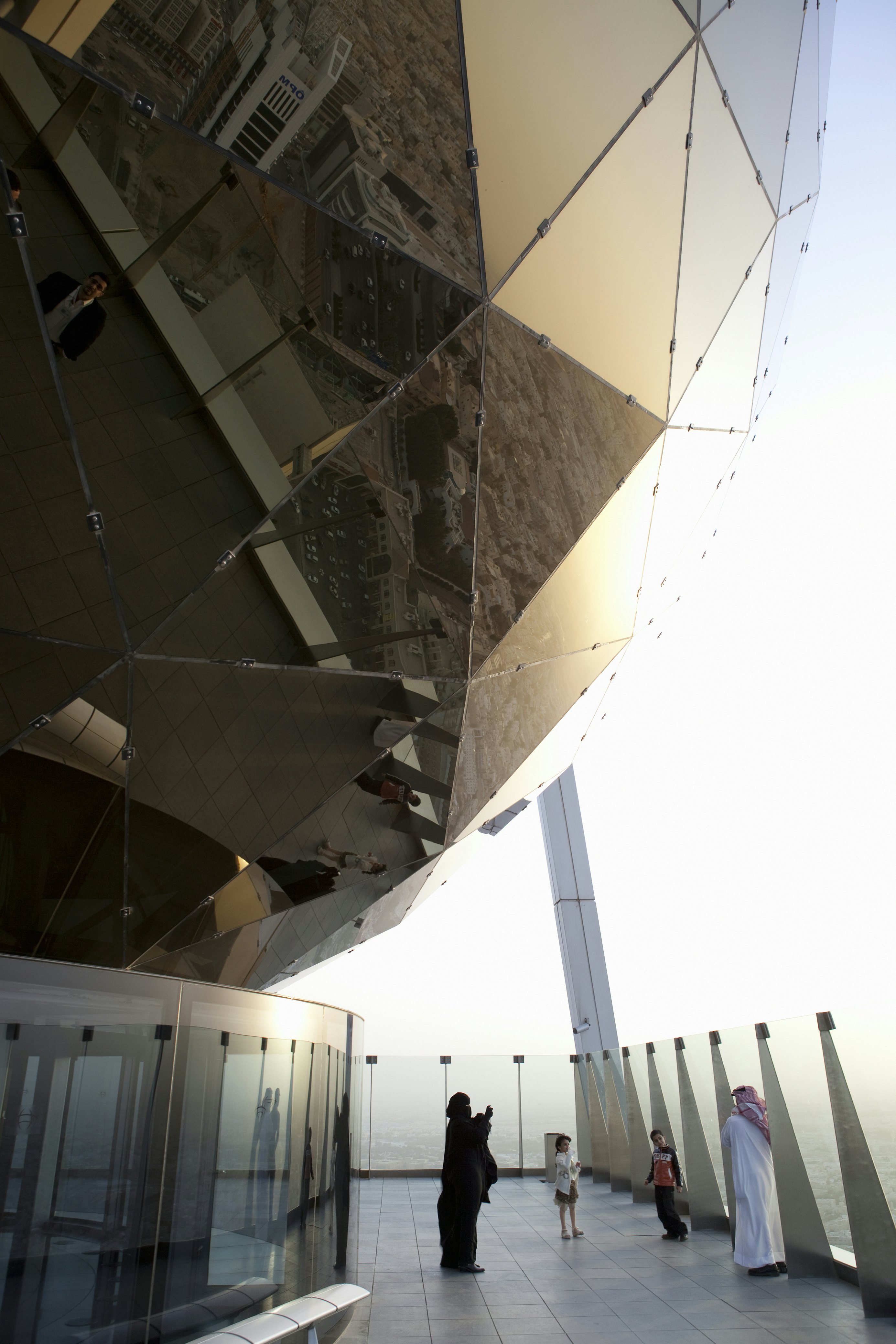 View from the Al-Faisaliah  (Globe) tower, Riyadh, Saudi Arabia