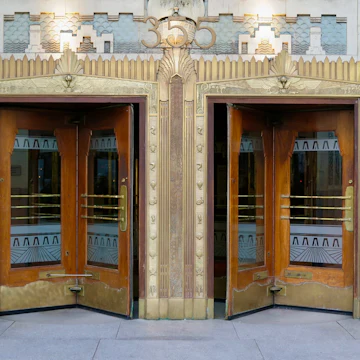 Marine Building entrance
