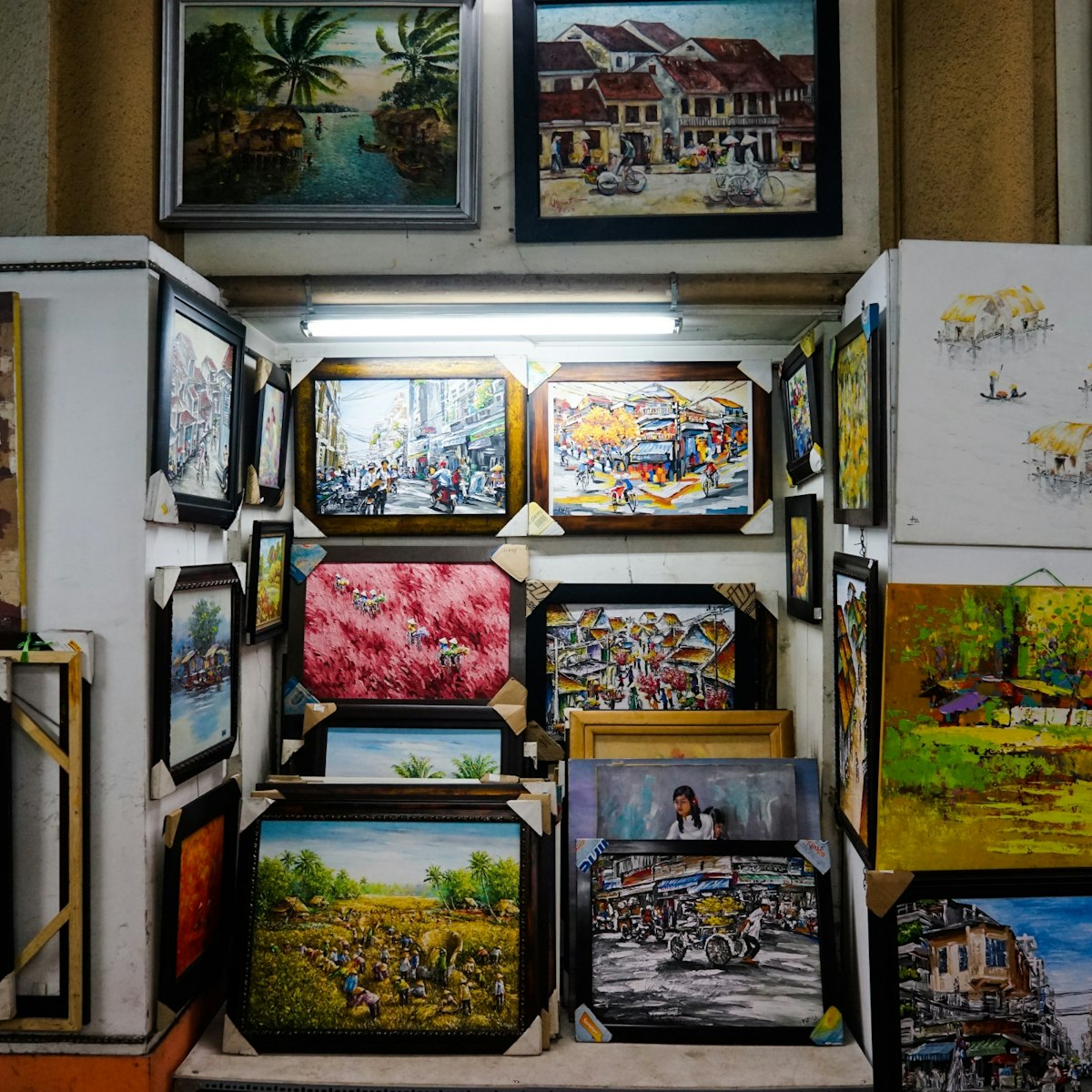 Paintings for sale in the Art Arcade