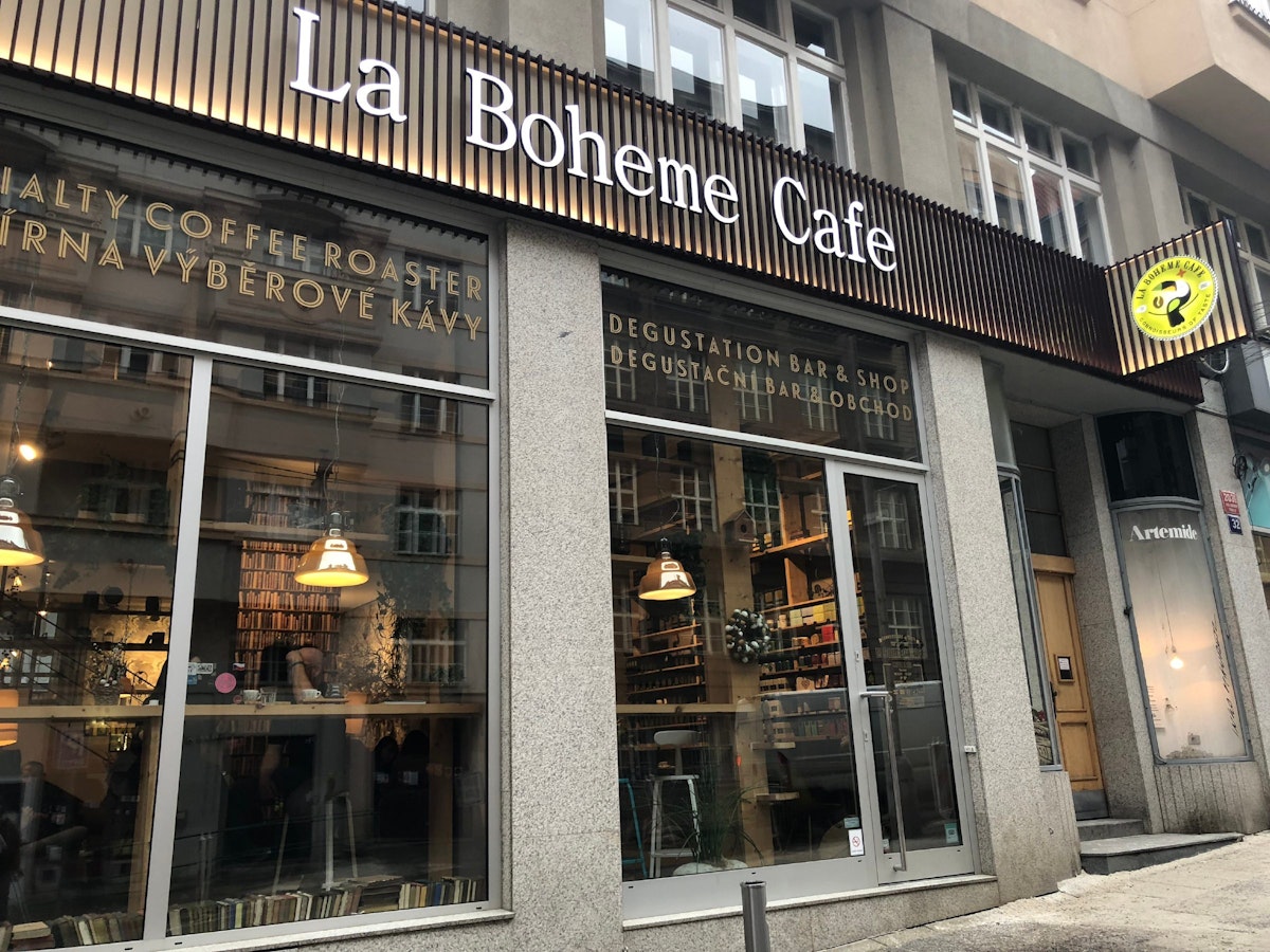 La Boheme Café exterior