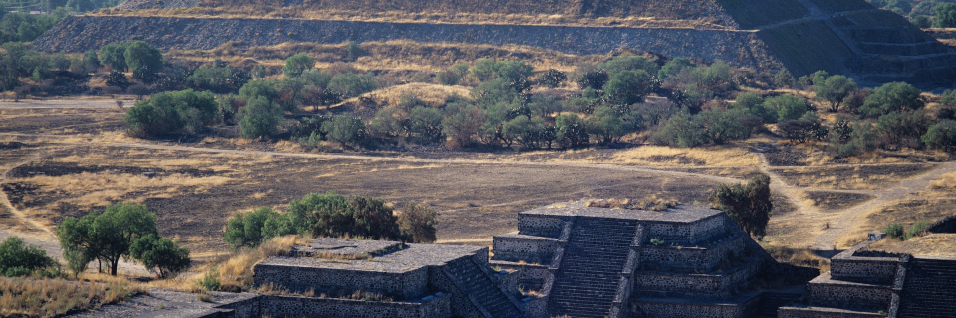 Prehistoric city of Teotihuacan in Mexico