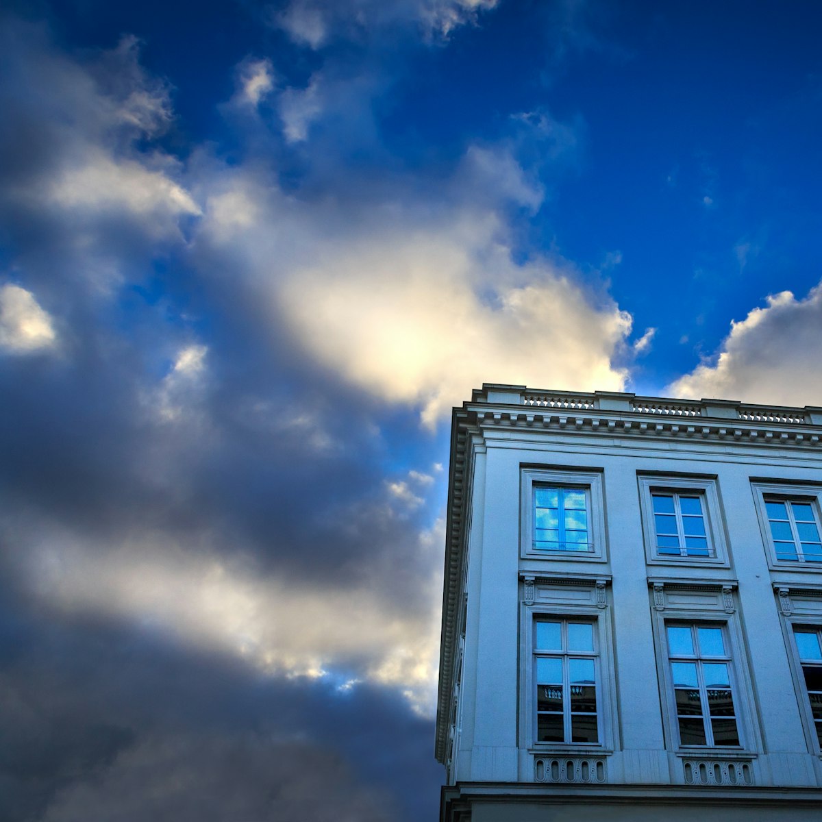 500px Photo ID: 97140433 - The House and the Sky - Magritte Museum
