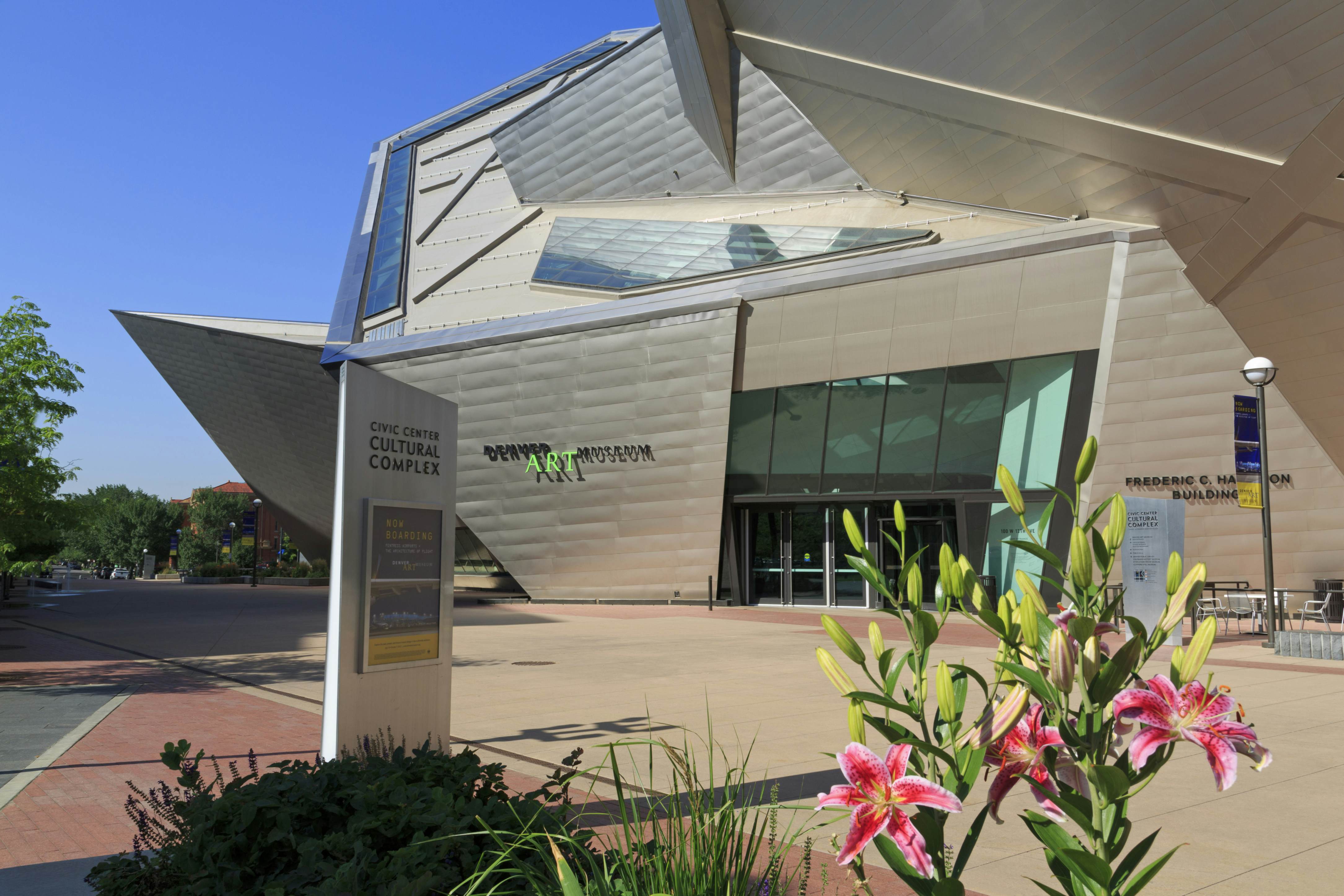 Denver Art Museum, Civic Center Cultural Complex, Denver, Colorado, United States of America, North America