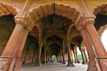 Diwan-i-Am at Delhi's Red Fort.