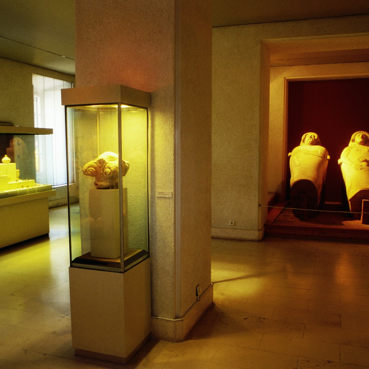 Phoenician Hall in Museo de Cadiz.