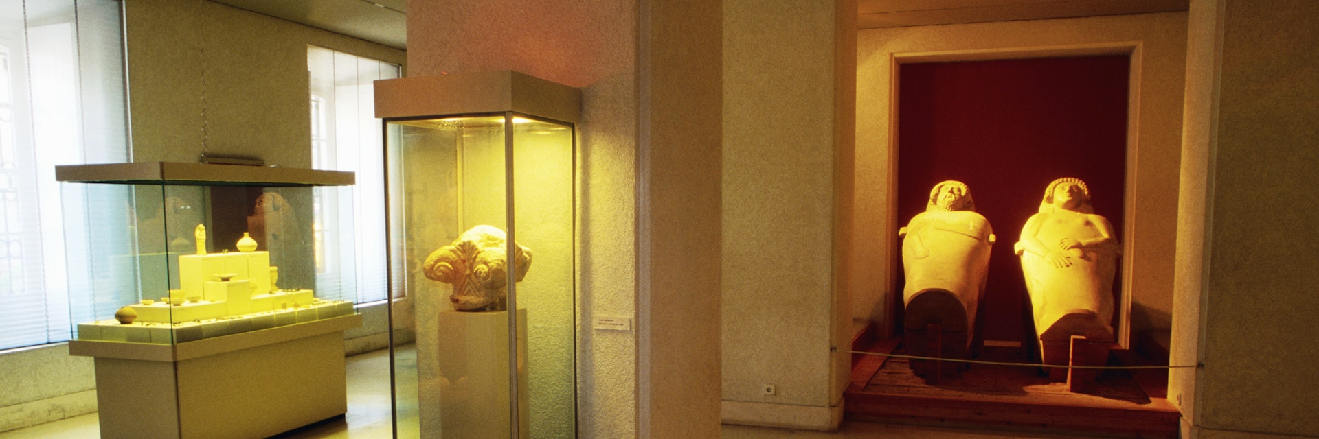 Phoenician Hall in Museo de Cadiz.