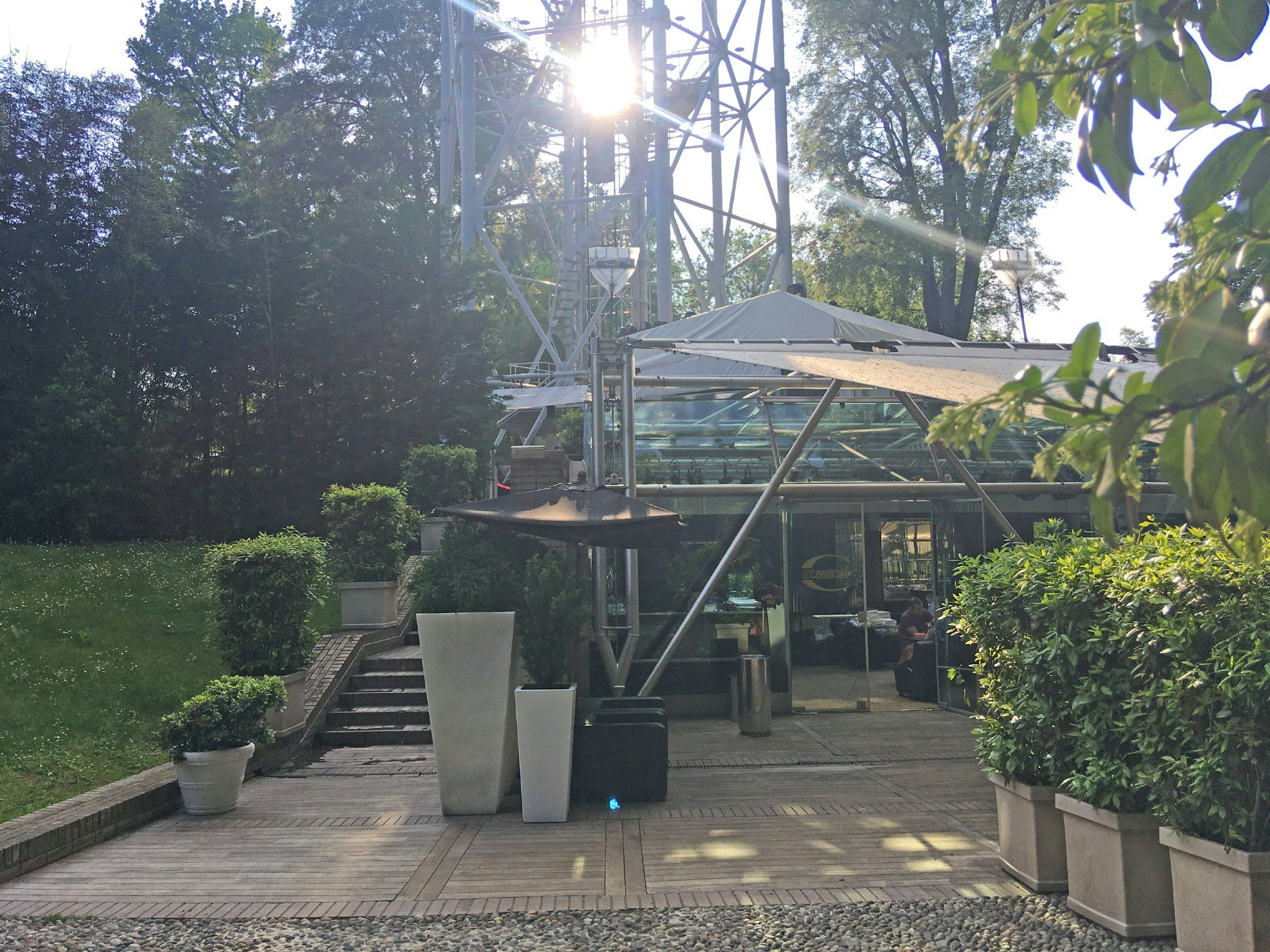 Entrance to the Torre Branca