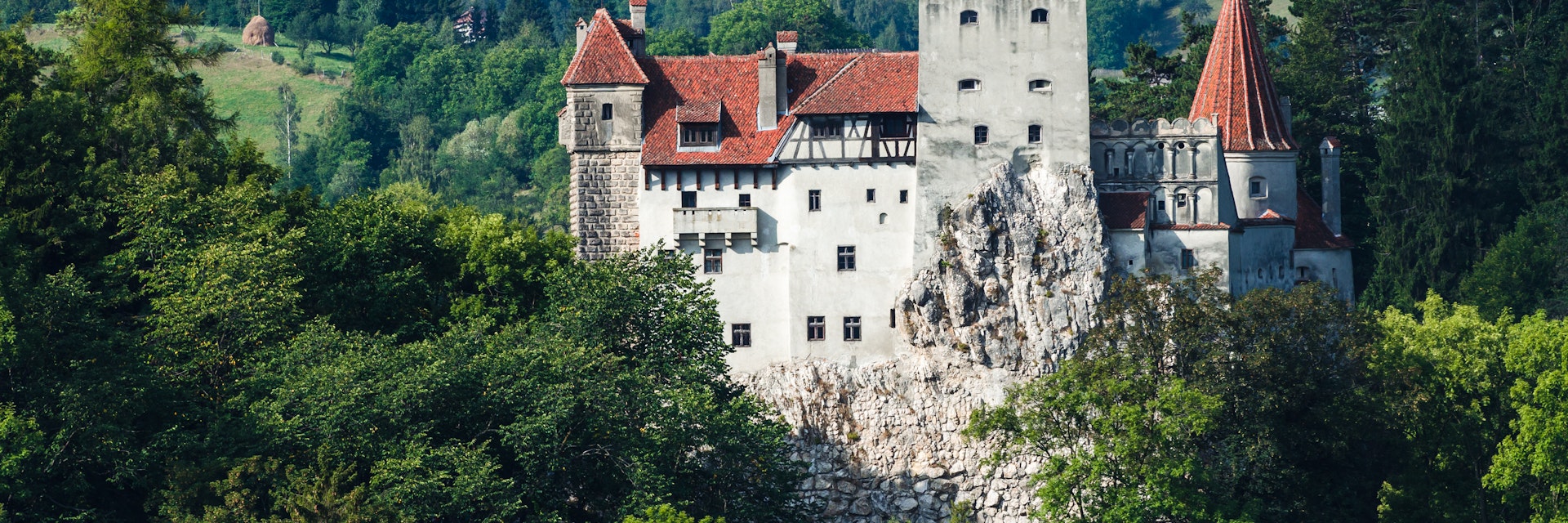 The medieval Castle of Bran. The castle  guarded in the past the border between Transylvania an Wallachia. It is also known for the myth of Dracula.; Shutterstock ID 114267793; Your name (First / Last): Josh Vogel; Project no. or GL code: 56530; Network activity no. or Cost Centre: Online-Design; Product or Project: 65050/7529/Josh Vogel/LP.com Destination Galleries