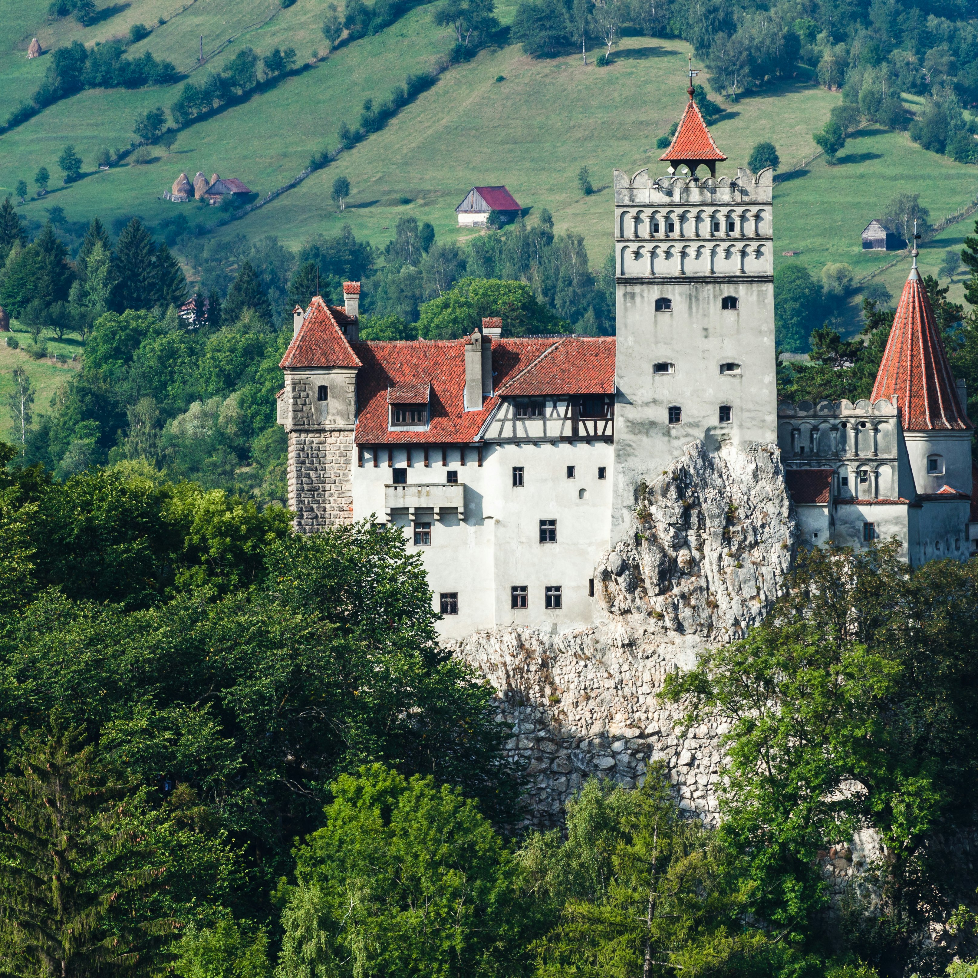 The medieval Castle of Bran. The castle guarded in the past the border between Transylvania an Wallachia. It is also known for the myth of Dracula.; Shutterstock ID 114267793; Your name (First / Last): Josh Vogel; Project no. or GL code: 56530; Network activity no. or Cost Centre: Online-Design; Product or Project: 65050/7529/Josh Vogel/LP.com Destination Galleries