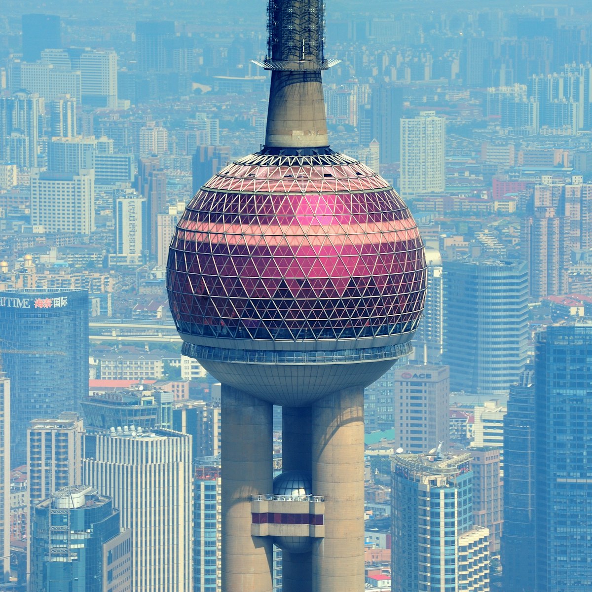 SHANGHAI, CHINA - MAY 28: Oriental Pearl Tower over river on May 28, 2012 in Shanghai, China. The tower was the tallest structure in China excluding Taiwan from 1994~2007 and the landmark of Shanghai.; Shutterstock ID 126669962; Your name (First / Last): Josh Vogel; Project no. or GL code: 56530; Network activity no. or Cost Centre: Online-Design; Product or Project: 65050/7529/Josh Vogel/LP.com Destination Galleries