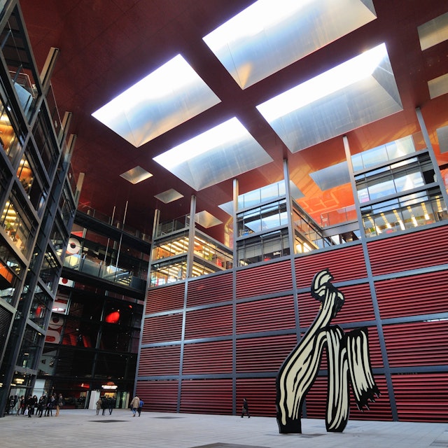 MADRID, SPAIN - OCTOBER 27: Reina Sofia Museum on October 27, 2010 in Madrid: This museum is dedicated to the exhibition of modern and contemporary art in Madrid, capital of Spain.; Shutterstock ID 155320763; Your name (First / Last): Josh Vogel; Project no. or GL code: 56530; Network activity no. or Cost Centre: Online-Design; Product or Project: 65050/7529/Josh Vogel/LP.com Destination Galleries