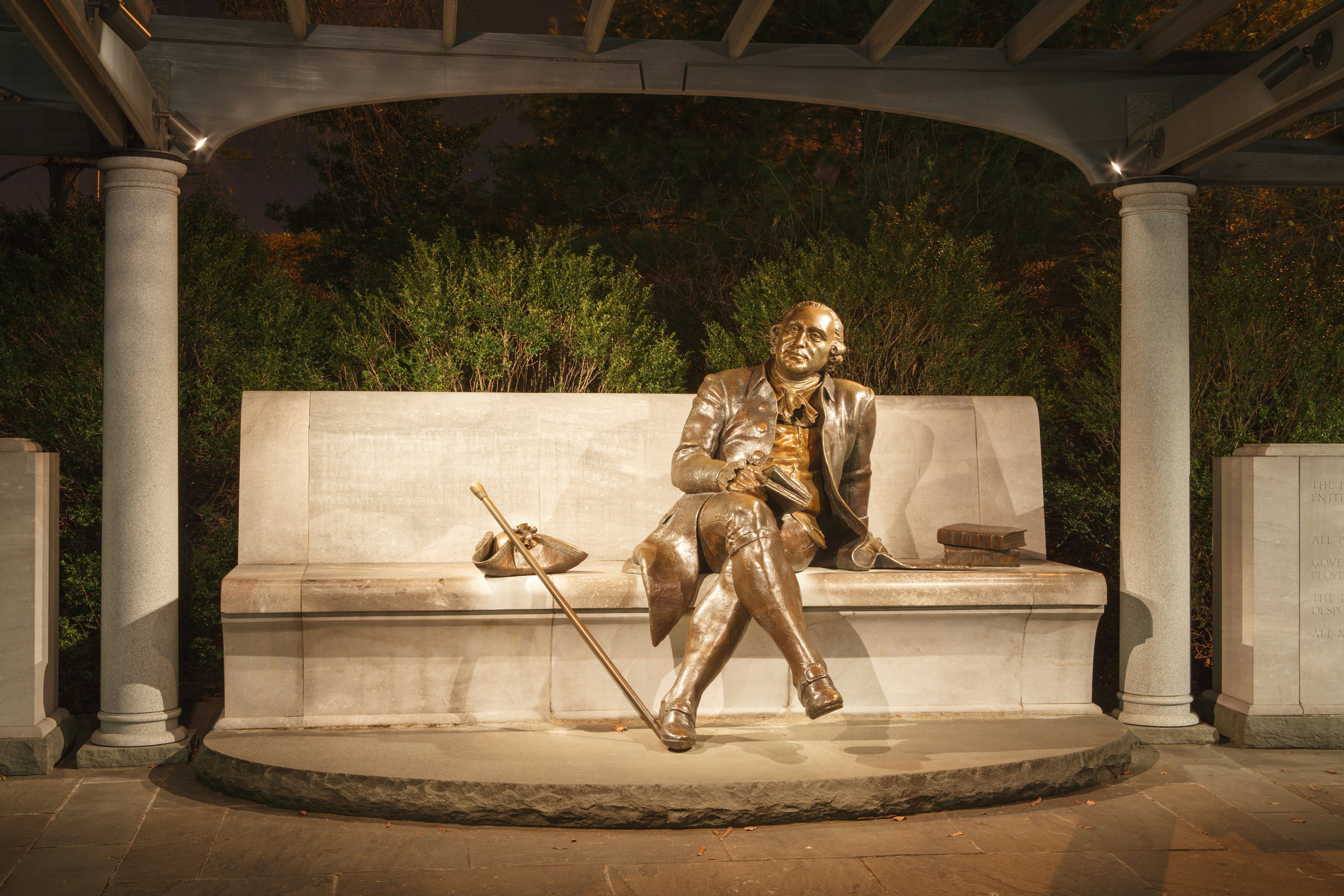 WASHINGTON, DC - DECEMBER 15:  The George Mason Memorial, seen on December 15, 2012 in Washington, DC, commemorates the contributions of an important Founding Father, George Mason.; Shutterstock ID 166296854; Your name (First / Last): Josh Vogel; Project no. or GL code: 56530; Network activity no. or Cost Centre: Online-Design; Product or Project: 65050/7529/Josh Vogel/LP.com Destination Galleries