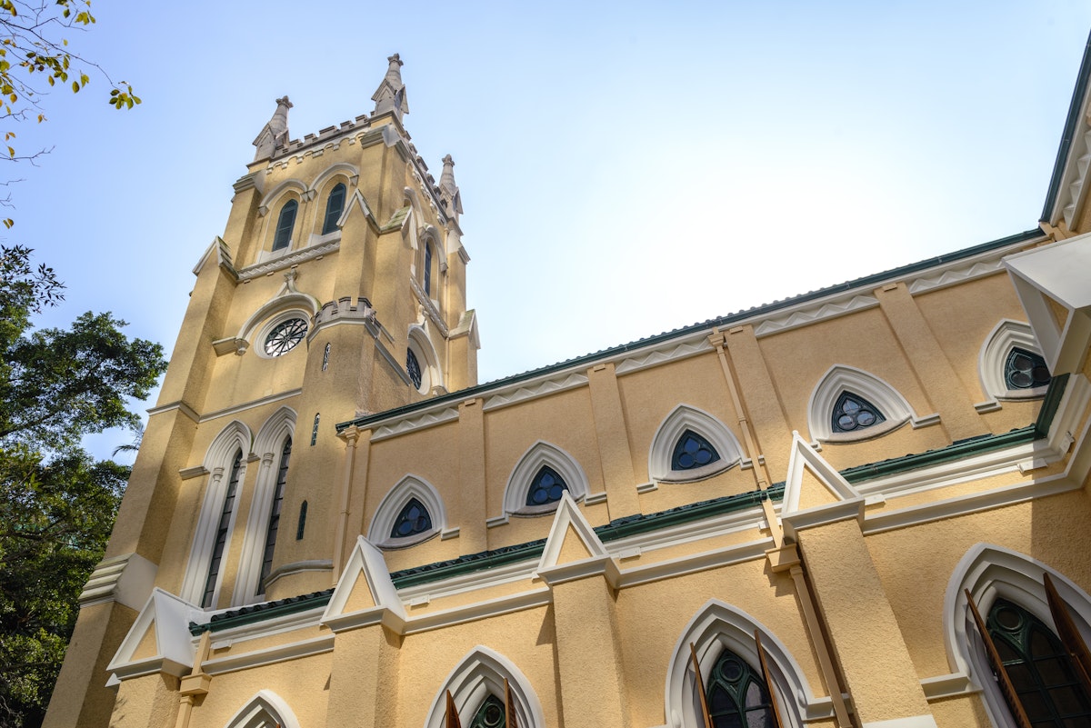 St. John's Cathedral is the first established christian churches in Hong Kong,built in 1849.; Shutterstock ID 166540409; Your name (First / Last): Josh Vogel; Project no. or GL code: 56530; Network activity no. or Cost Centre: Online-Design; Product or Project: 65050/7529/Josh Vogel/LP.com Destination Galleries