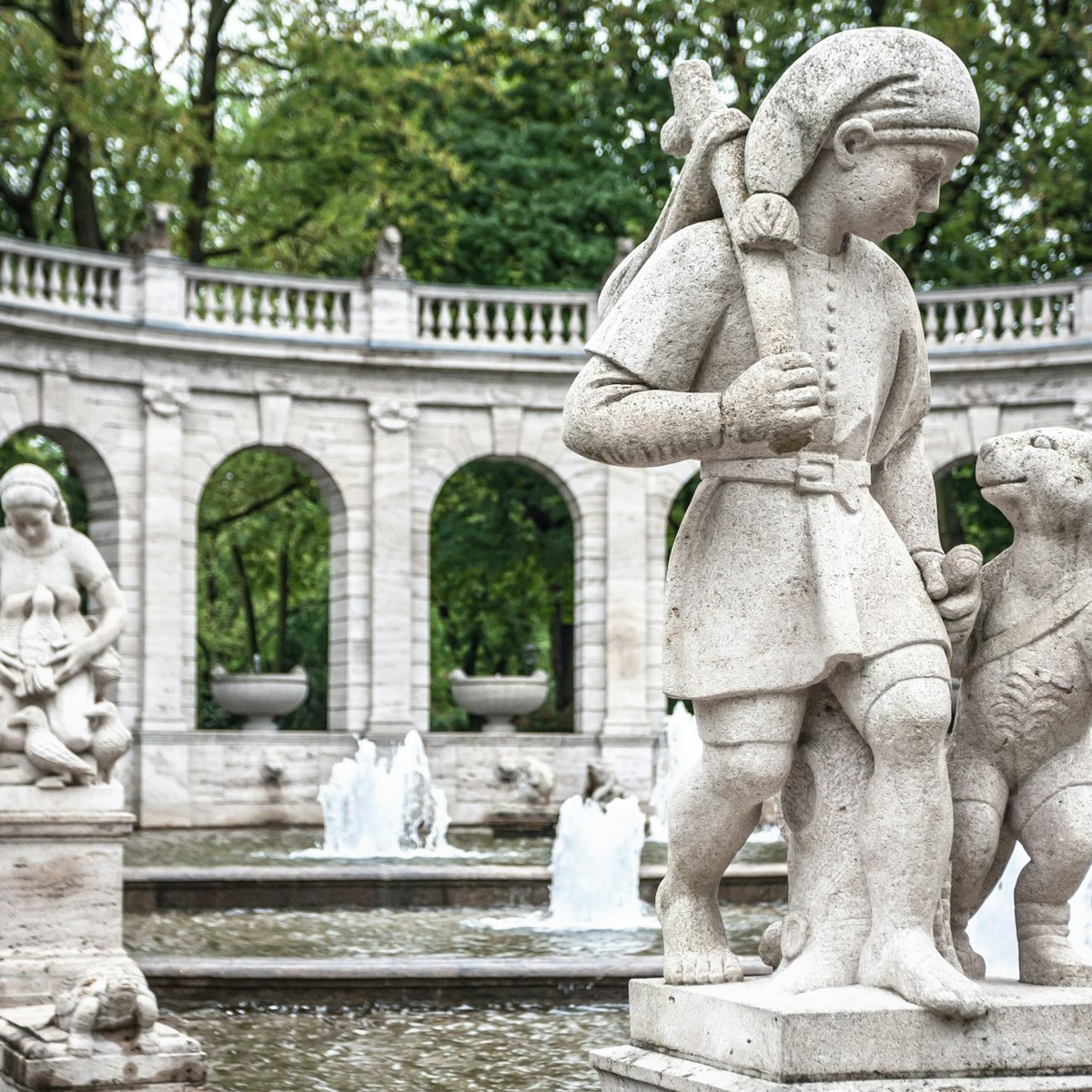 Marchenbrunnen Fairy Tale Fountain (1913) in the Volkspark Friedrichshain Park, Berlin, Germany; Shutterstock ID 220555540; Your name (First / Last): Josh Vogel; Project no. or GL code: 56530; Network activity no. or Cost Centre: Online-Design; Product or Project: 65050/7529/Josh Vogel/LP.com Destination Galleries
