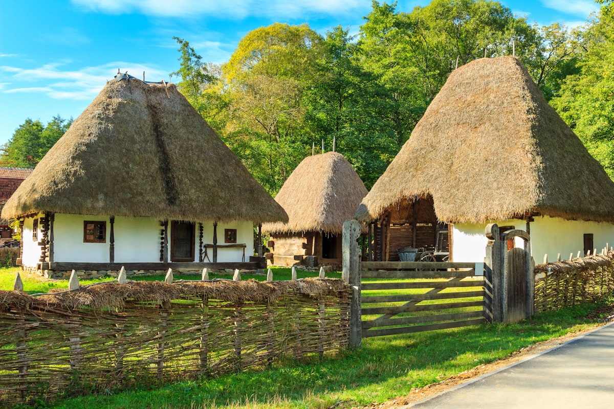 The old peasant houses,Astra village museum,Sibiu,Transylvania,Romania,Europe; Shutterstock ID 224656321; Your name (First / Last): Josh Vogel; Project no. or GL code: 56530; Network activity no. or Cost Centre: Online-Design; Product or Project: 65050/7529/Josh Vogel/LP.com Destination Galleries