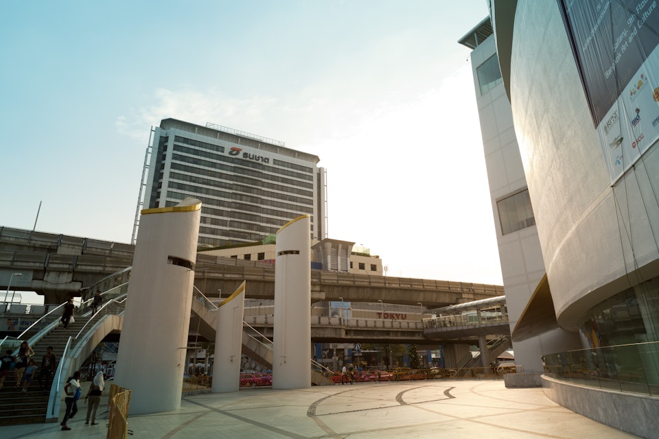 BANGKOK,THAILAND - JAN 3 : Bangkok art and culture center at Pathumwan junction on Jan 3,2015 in Bangkok, Thailand. Bangkok art and culture center is the first modern art center in Thailand.; Shutterstock ID 246324133; Your name (First / Last): Josh Vogel; Project no. or GL code: 56530; Network activity no. or Cost Centre: Online-Design; Product or Project: 65050/7529/Josh Vogel/LP.com Destination Galleries