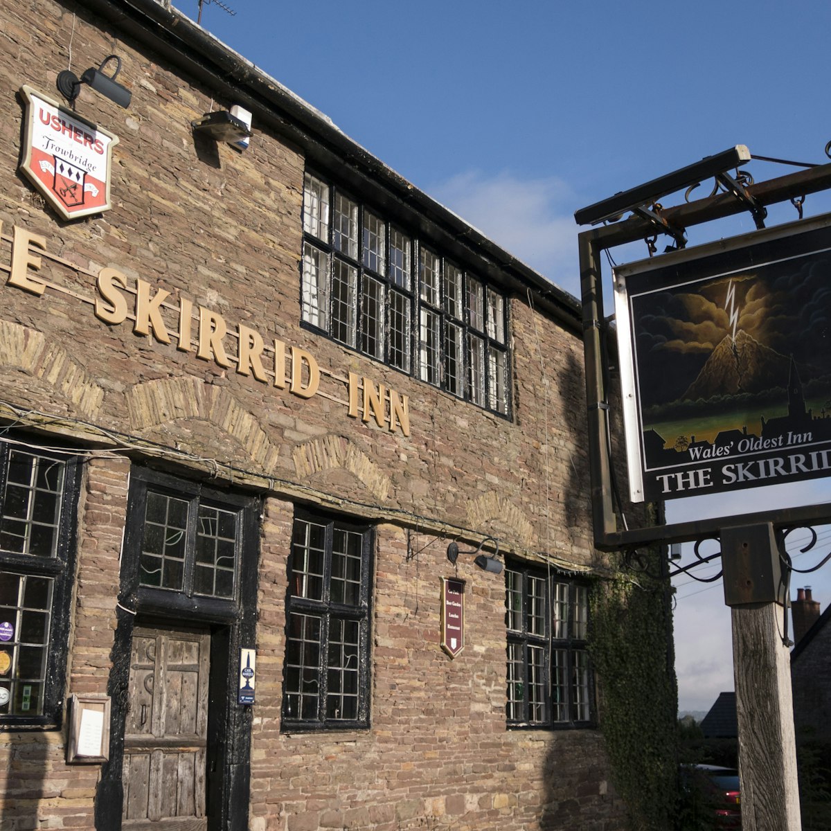The Skirrid Pub , dating from about 1100, Llanvihangel Crucorney, Abergavenny reputed to be the oldest pub in Wales,UK. taken 15/12/2014; Shutterstock ID 267374384; Your name (First / Last): Josh/Vogel; GL account no.: 56530; Netsuite department name: Online-Design; Full Product or Project name including edition: 65050/​Online Design​/JoshVogel/IYLs