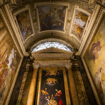 ROME, ITALY, JUNE 14, 2015 : interiors and architectural details of saint louis des francais church, june 14, 2015, in Rome, Italy; Shutterstock ID 306327644; Your name (First / Last): Josh Vogel; Project no. or GL code: 56530; Network activity no. or Cost Centre: Online-Design; Product or Project: 65050/7529/Josh Vogel/LP.com Destination Galleries