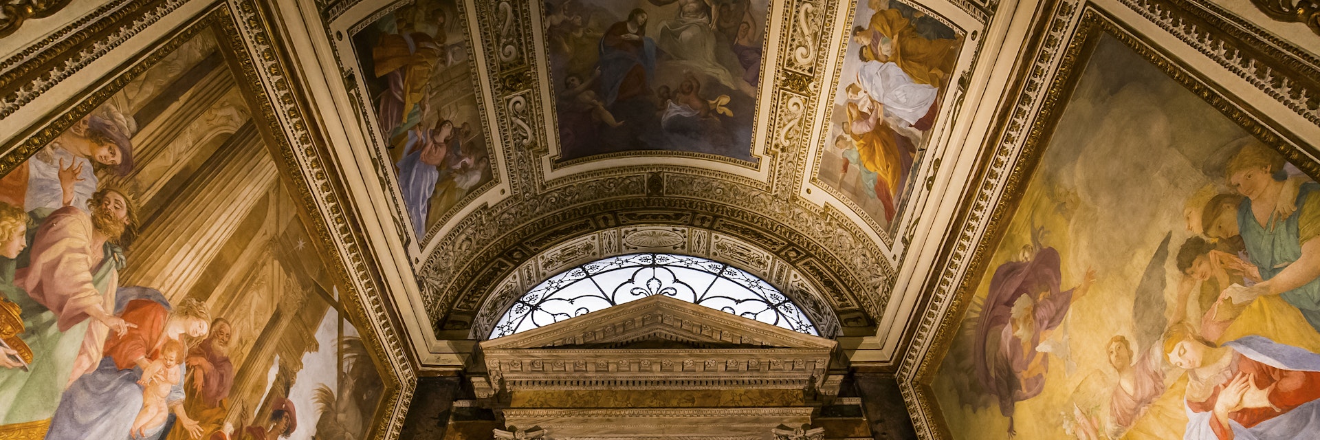 ROME, ITALY, JUNE 14, 2015 : interiors and architectural details of saint louis des francais church, june 14, 2015, in Rome, Italy; Shutterstock ID 306327644; Your name (First / Last): Josh Vogel; Project no. or GL code: 56530; Network activity no. or Cost Centre: Online-Design; Product or Project: 65050/7529/Josh Vogel/LP.com Destination Galleries