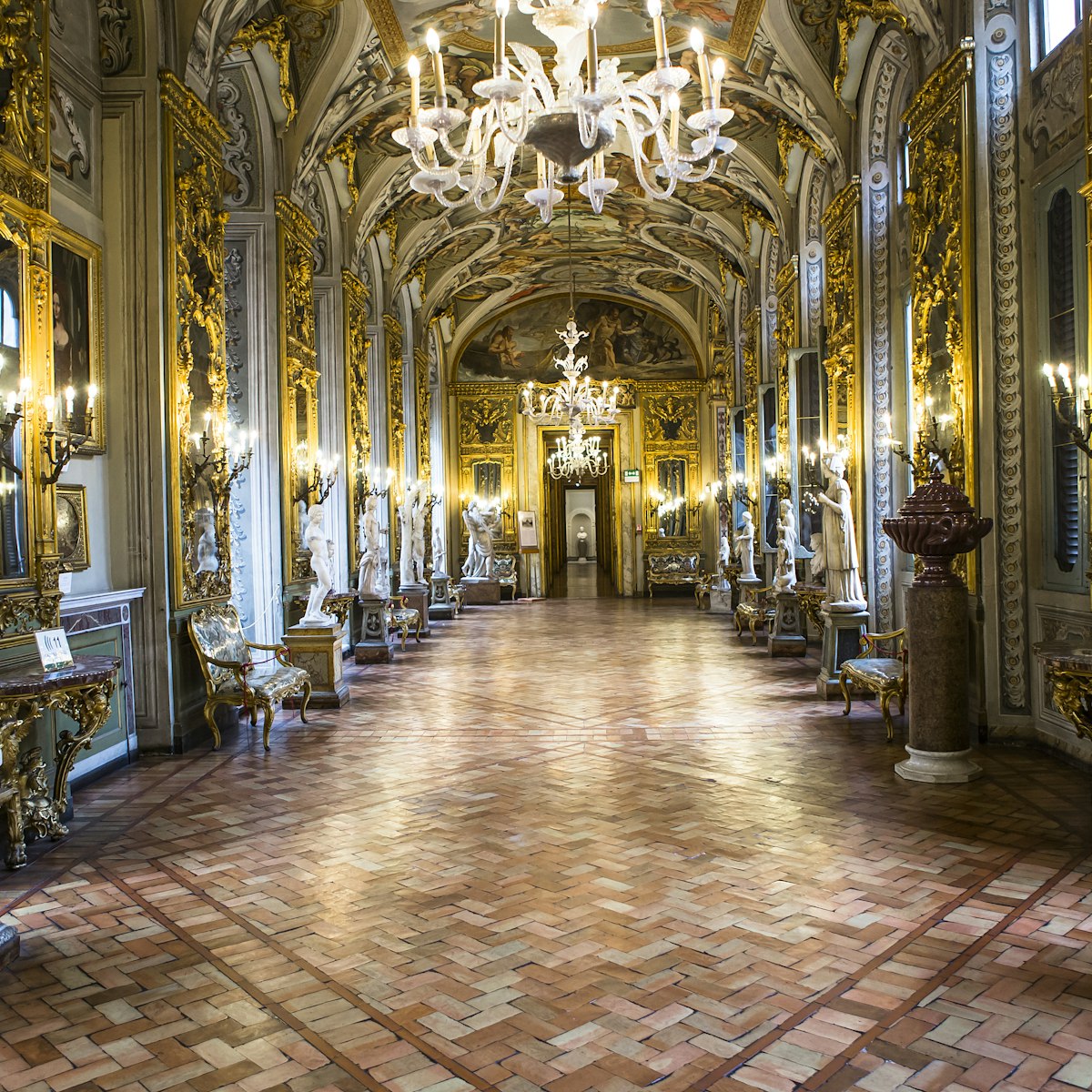 ROME, ITALY, JUNE 14, 2015 : interiors and architectural details of Doria Pamphilj Gallery, june 14, 2015, in Rome, Italy; Shutterstock ID 310592036; Your name (First / Last): Josh Vogel; Project no. or GL code: 56530; Network activity no. or Cost Centre: Online-Design; Product or Project: 65050/7529/Josh Vogel/LP.com Destination Galleries