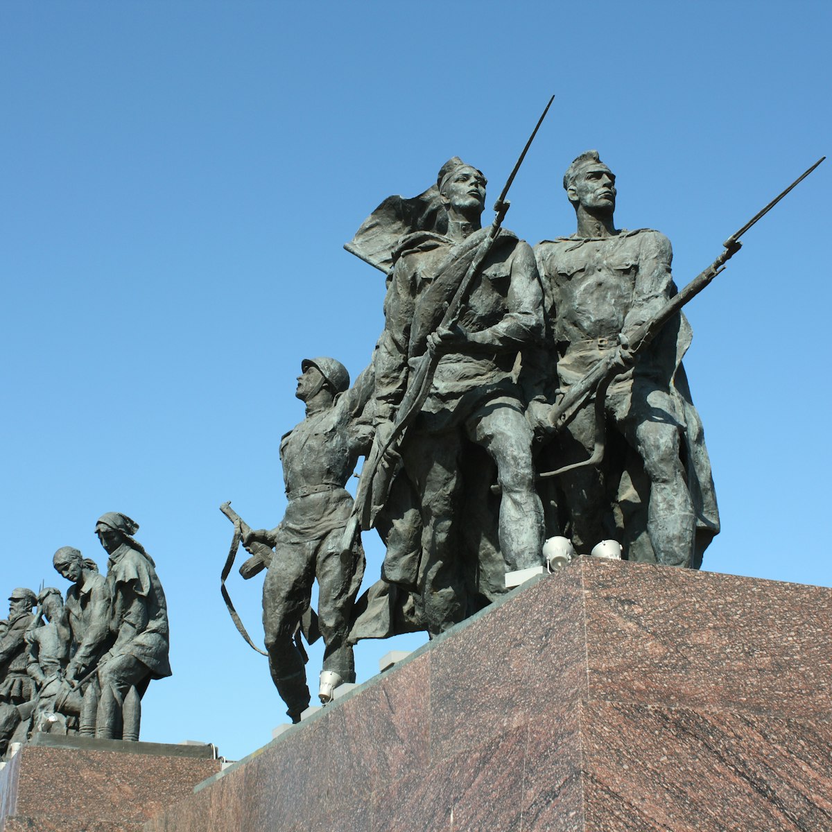 Monument to defenders of Leningrad in Saint Petersburg; Shutterstock ID 43164169; Your name (First / Last): Josh Vogel; Project no. or GL code: 56530; Network activity no. or Cost Centre: Online-Design; Product or Project: 65050/7529/Josh Vogel/LP.com Destination Galleries