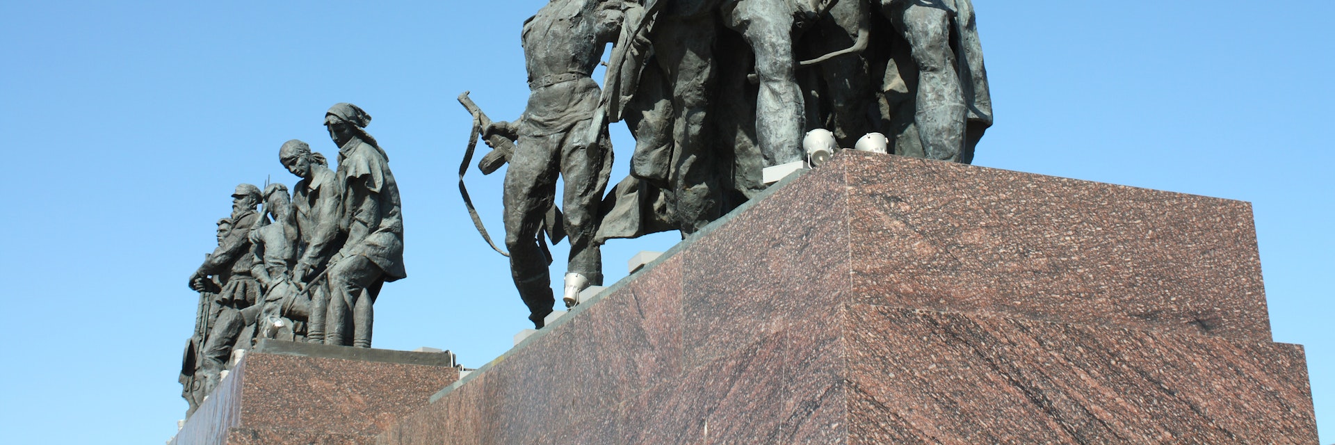 Monument to defenders of Leningrad in Saint Petersburg; Shutterstock ID 43164169; Your name (First / Last): Josh Vogel; Project no. or GL code: 56530; Network activity no. or Cost Centre: Online-Design; Product or Project: 65050/7529/Josh Vogel/LP.com Destination Galleries
