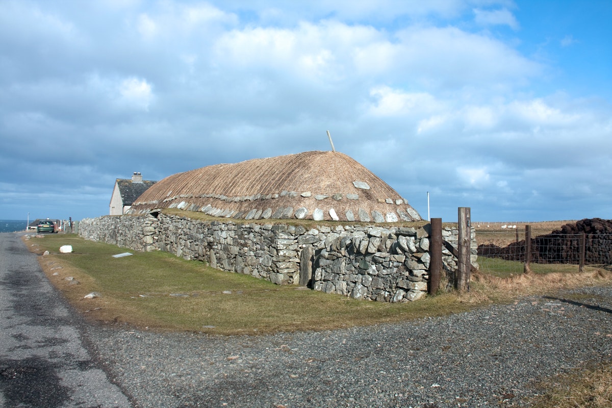 Arnol Black House restored thatched old cottage Isle of Lewis; Shutterstock ID 49442545; Your name (First / Last): Josh Vogel; Project no. or GL code: 56530; Network activity no. or Cost Centre: Online-Design; Product or Project: 65050/7529/Josh Vogel/LP.com Destination Galleries