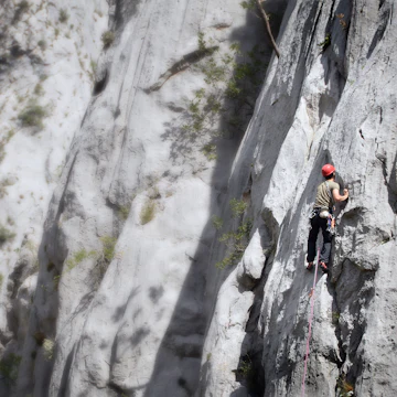 Climbing in Paklenica, Croatia; Shutterstock ID 87656320; Your name (First / Last): Josh Vogel; Project no. or GL code: 56530; Network activity no. or Cost Centre: Online-Design; Product or Project: 65050/7529/Josh Vogel/LP.com Destination Galleries