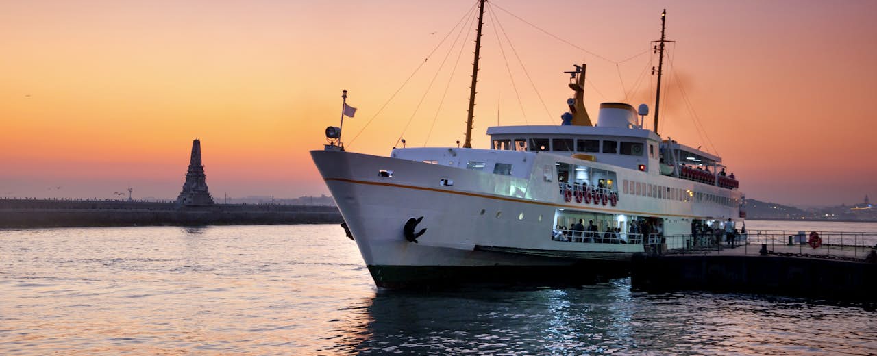 Sunset in the Bosphorus