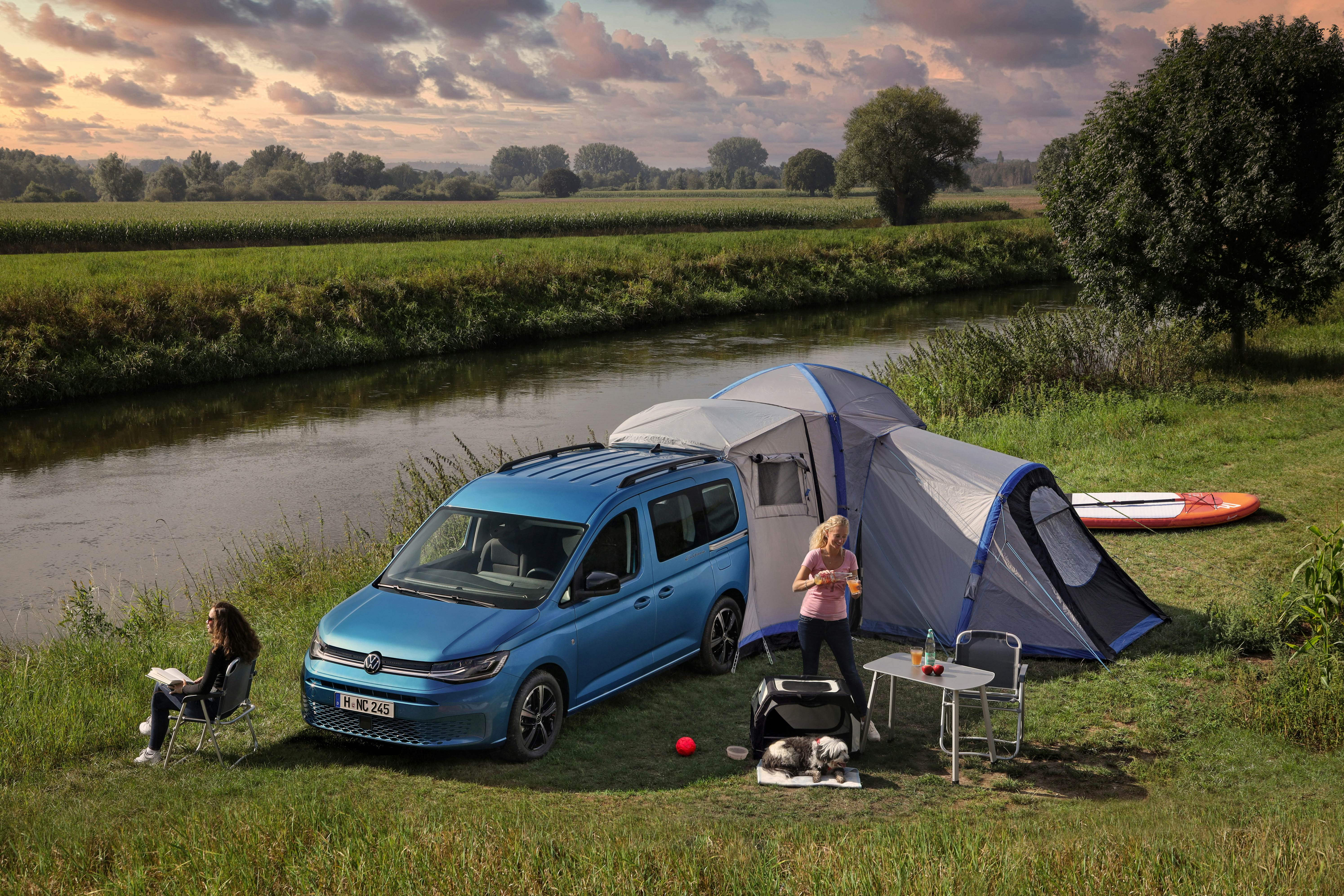 VW's new Caddy California can convert into a campsite on wheels - Lonely  Planet