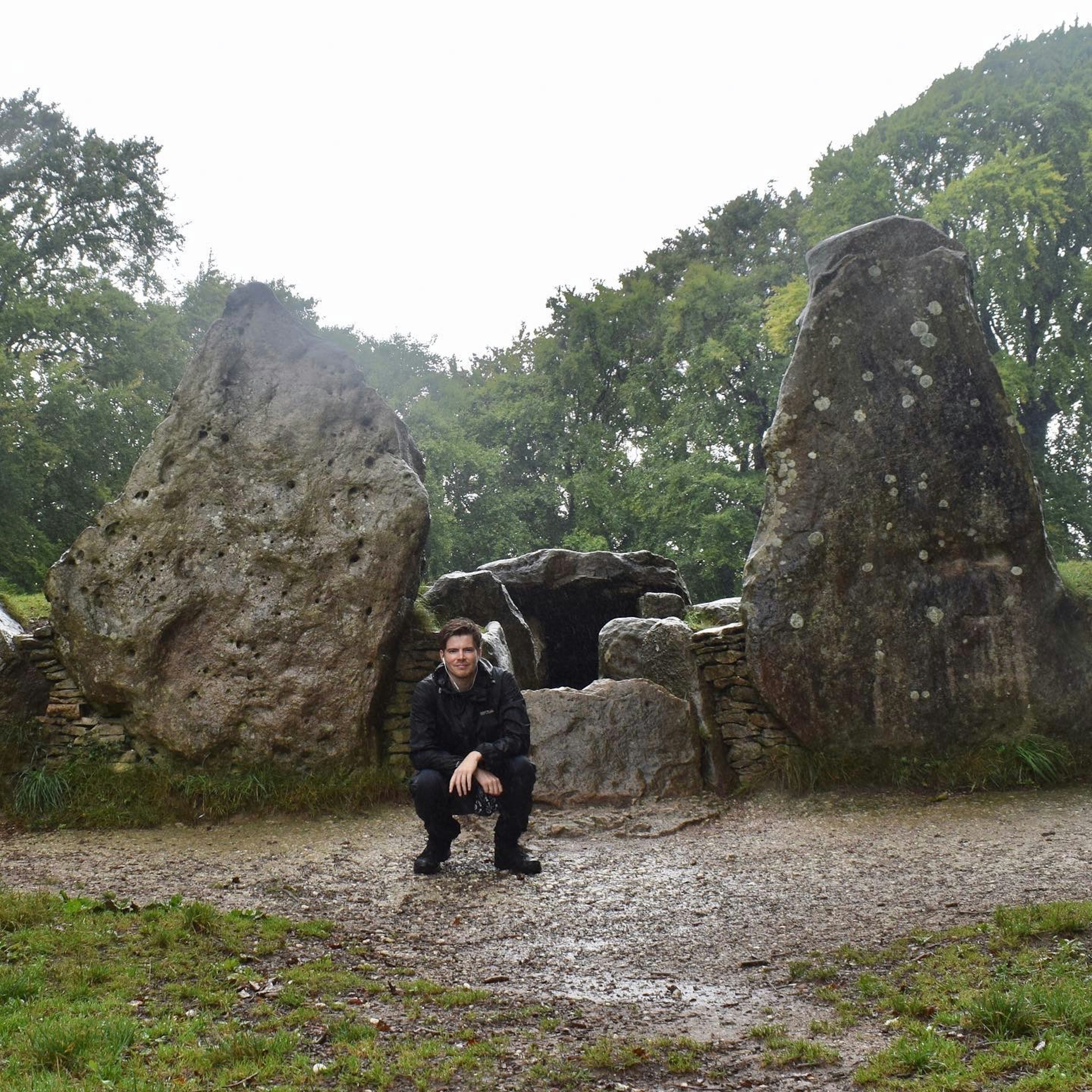 The journey ends in the Chiltern Hills at the cinematically desolate Ivinghoe Beacon, a