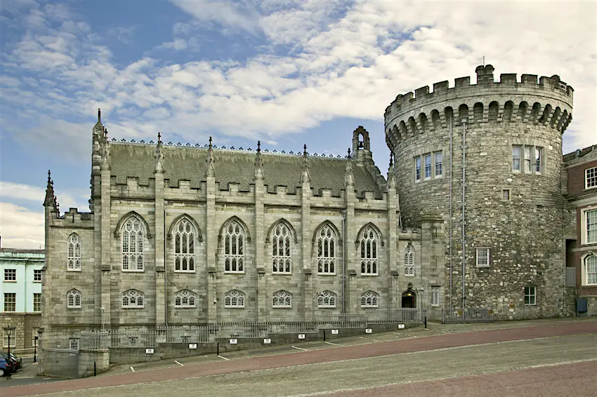 Dublin Castle, Ireland The exterior of Dublin Castle in Ireland