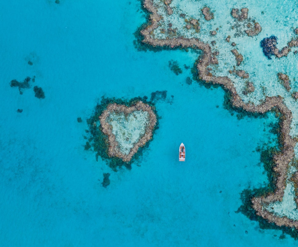 Heart Island Pontoon on the Great Barrier Reef