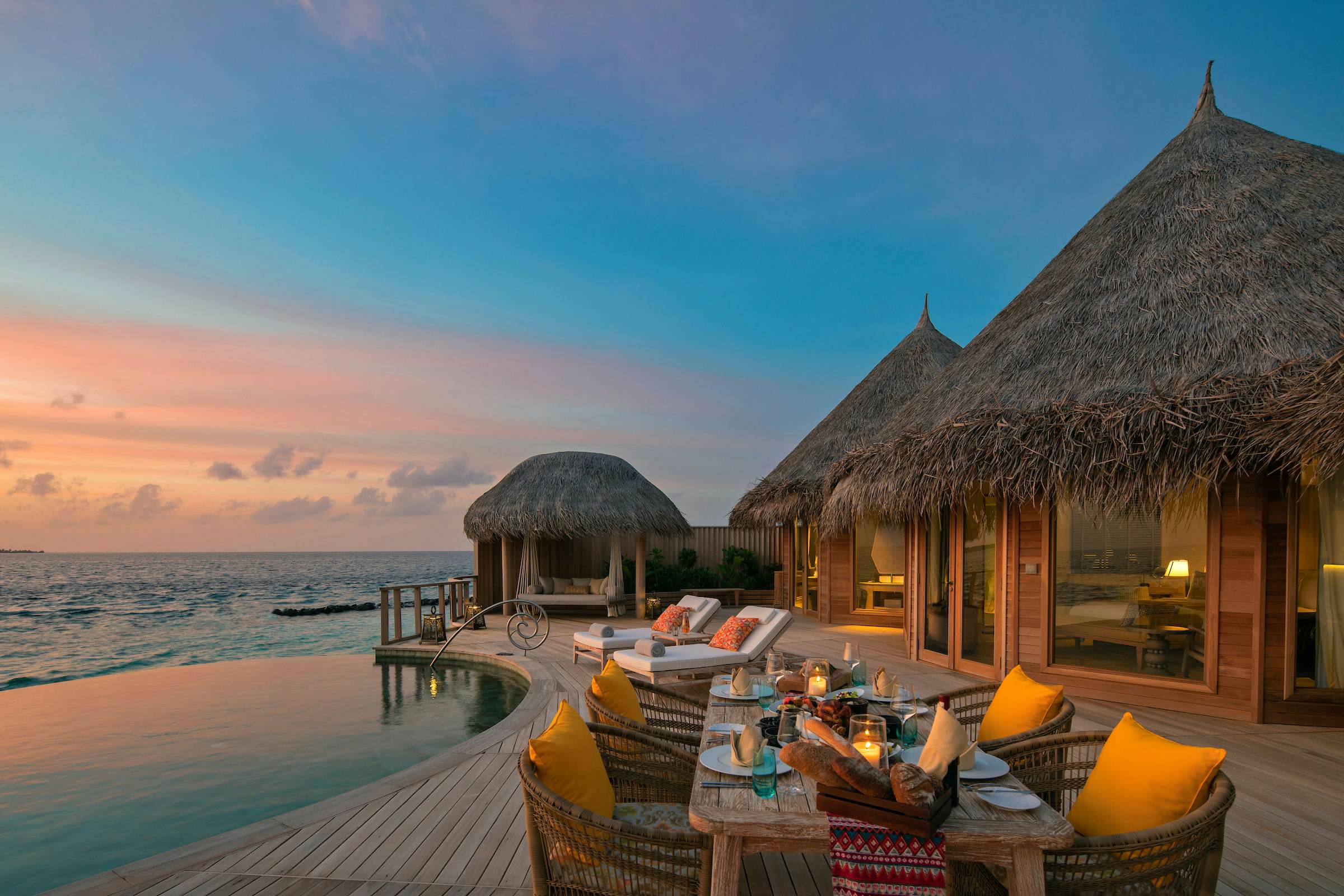 Maldives offers beautiful sceneries