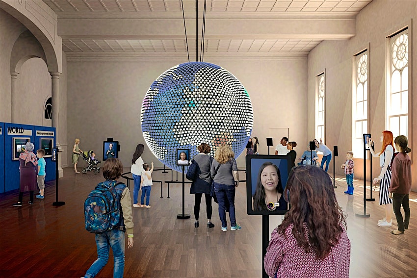 Explore the beauty of language and words in this voice-activated museum ©Planet Word
