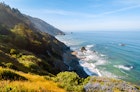 Scenic View of Coastline at Redwood National Park