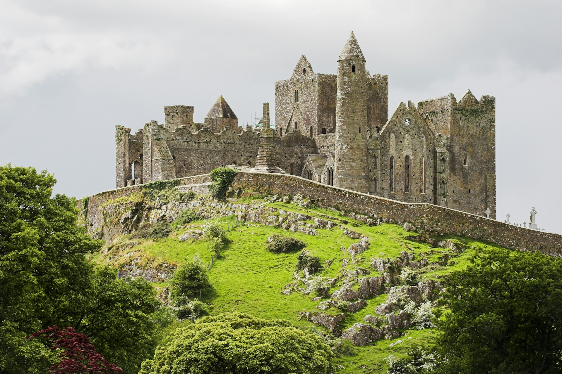 The exterior of the Rock of Cashel in Tipperary