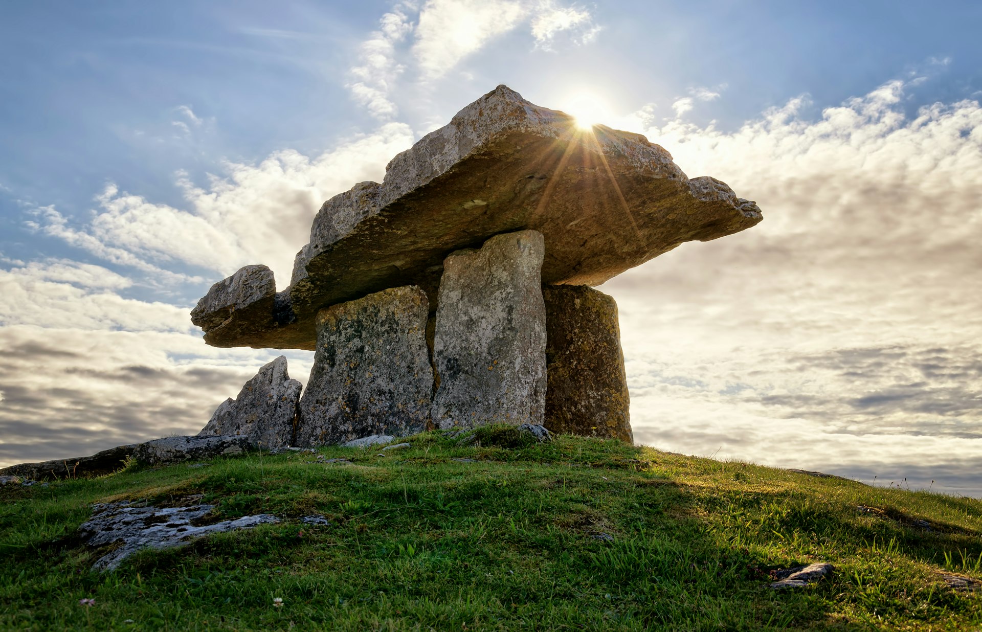 500px Photo ID: 123567043 - Portal tomb in the Burren, County Clare, Ireland.