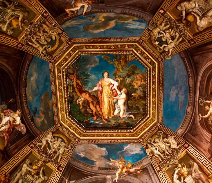 Ceiling of Sistine Chapel, Vatican City. Check permissions for this image