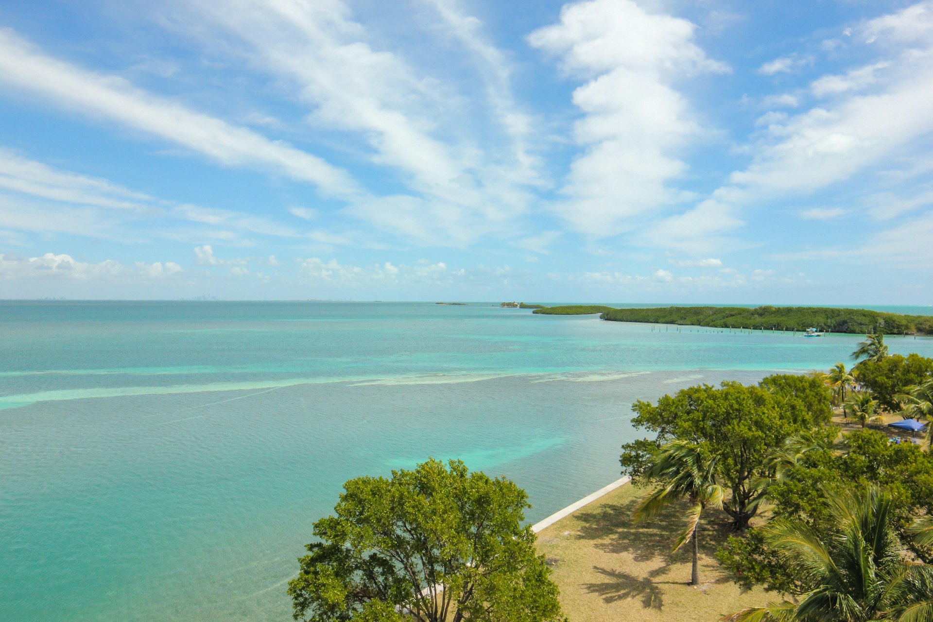 Coastline of Biscayne National Park, Florida