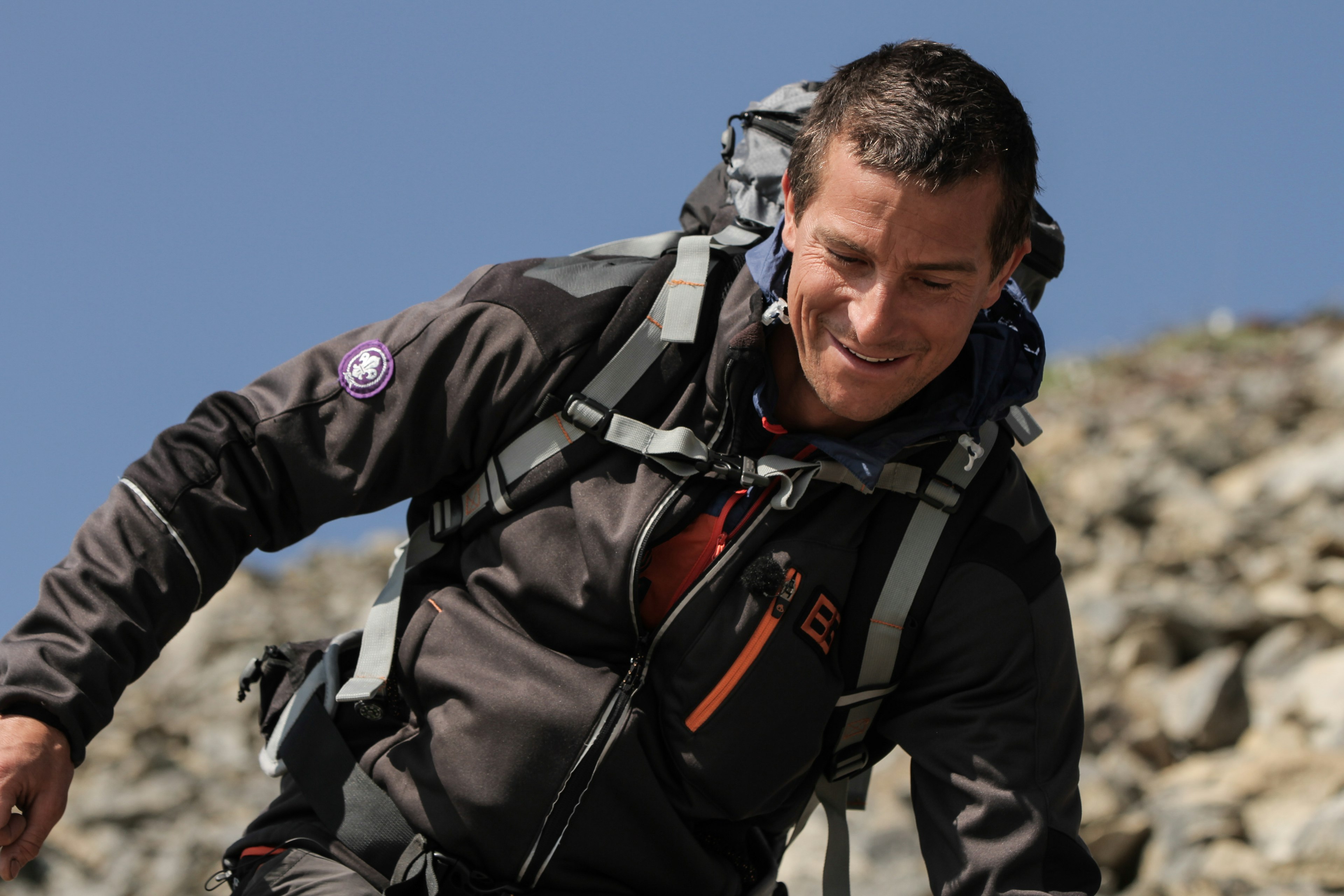 Survivalist and TV host Bear Grylls