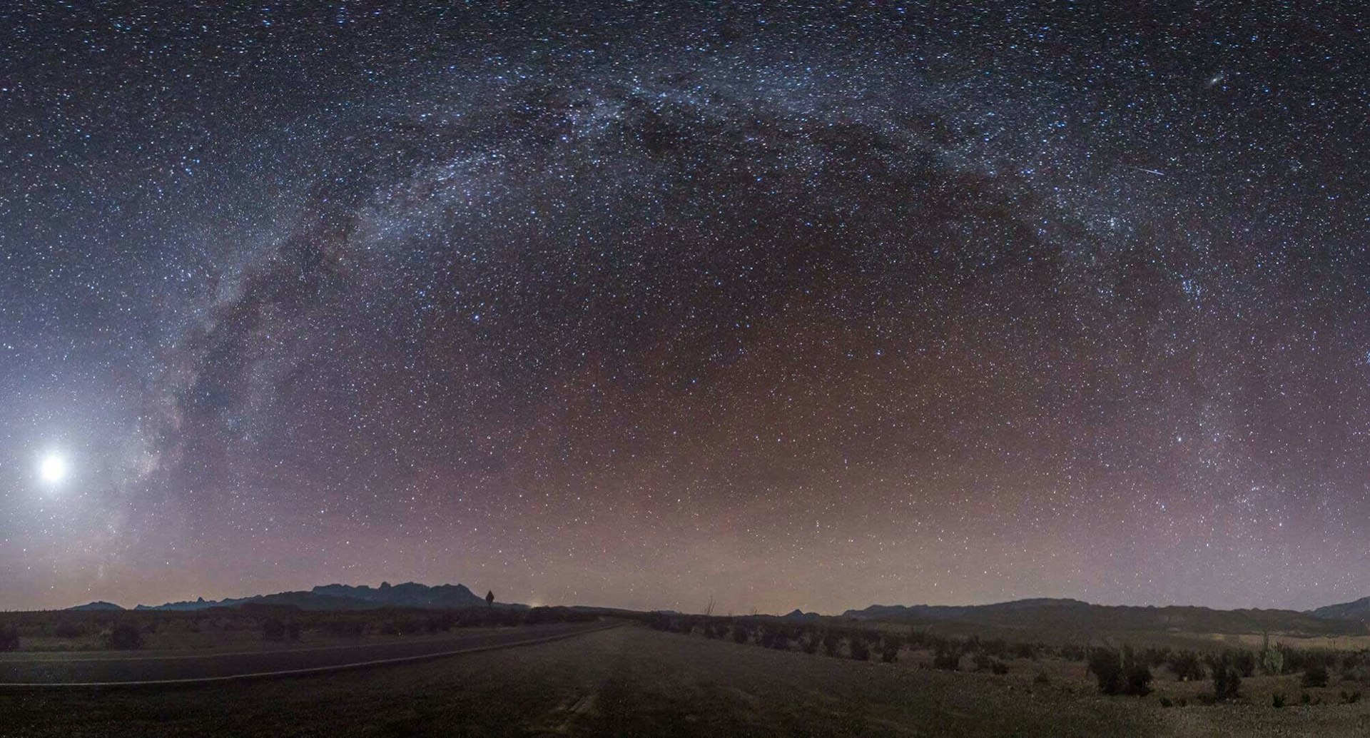 Starry skies at Big Bend National Park