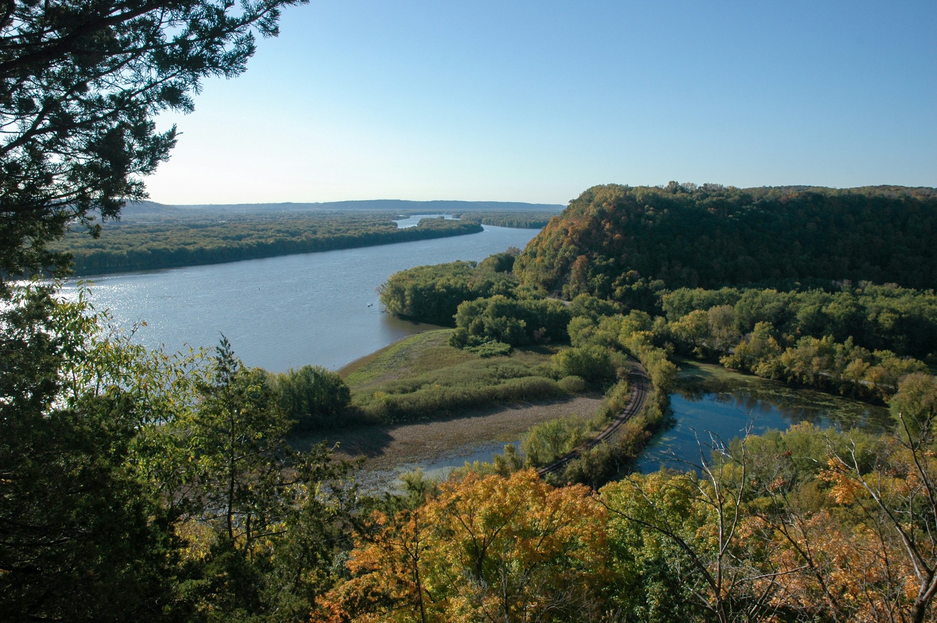 Effigy Mounds National Monument-River View Horizontal