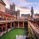 The Roman Baths, Bath, Somerset, England