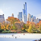 Ice rink in Central Park