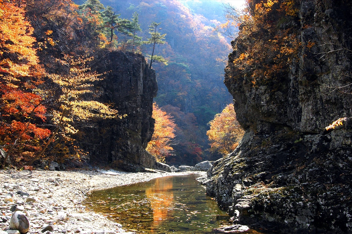 The Gyeongbuk region of South Korea features spectacular scenery and countless ways to enjoy nature