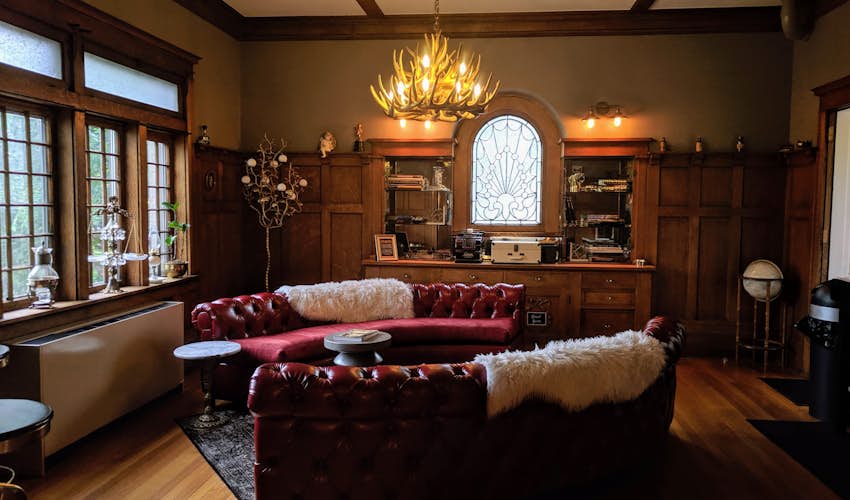 Ember Hotel in Denver's trendy Capitol Hill neighborhood honors the gold-rush mansion's historic style